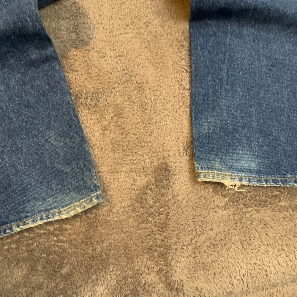 Vintage 90s Lee Riders Mens Straight Leg Jeans Medium Wash Blue Denim 35x30